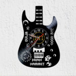 reloj pared guitarra kirk hammett metallica