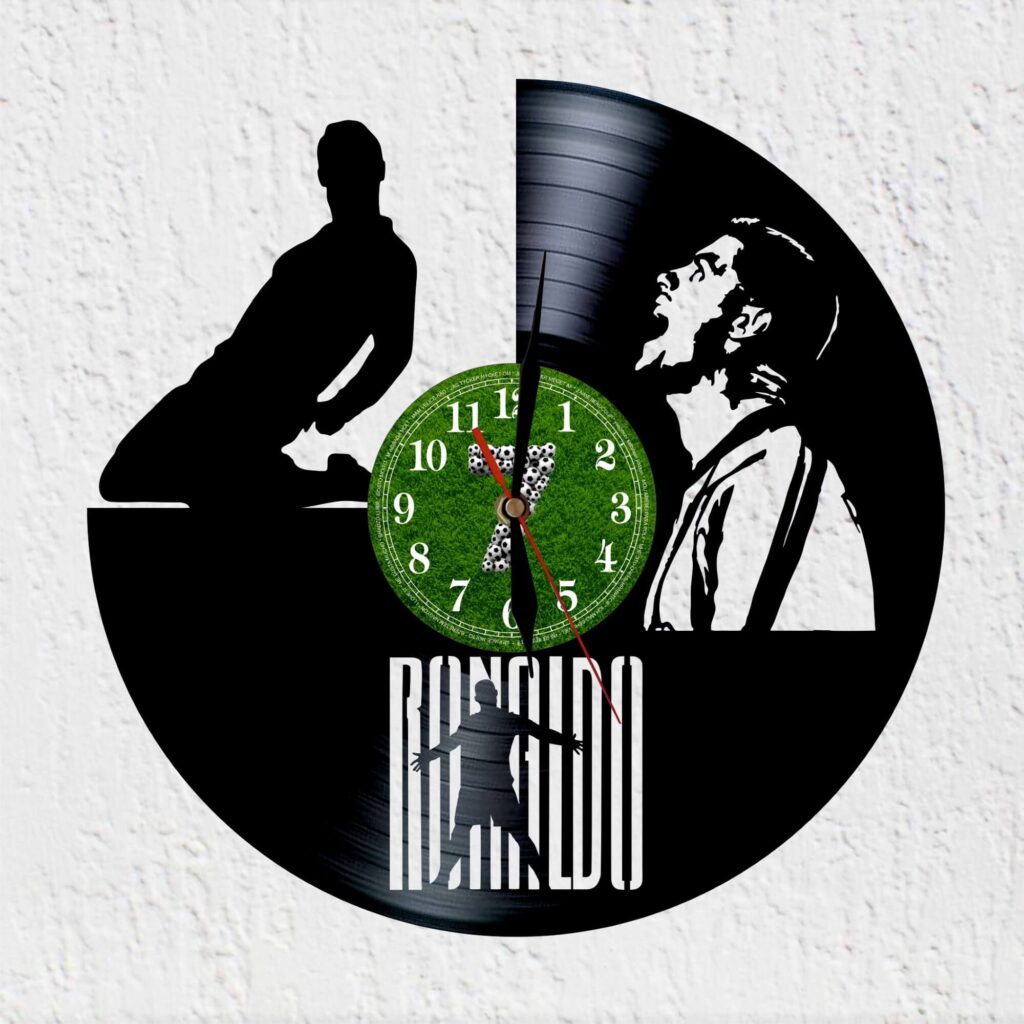 reloj de vinilo cristiano Ronaldo