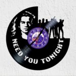 reloj vinilo inxs