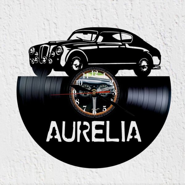 reloj de vinilo lancia aurelia