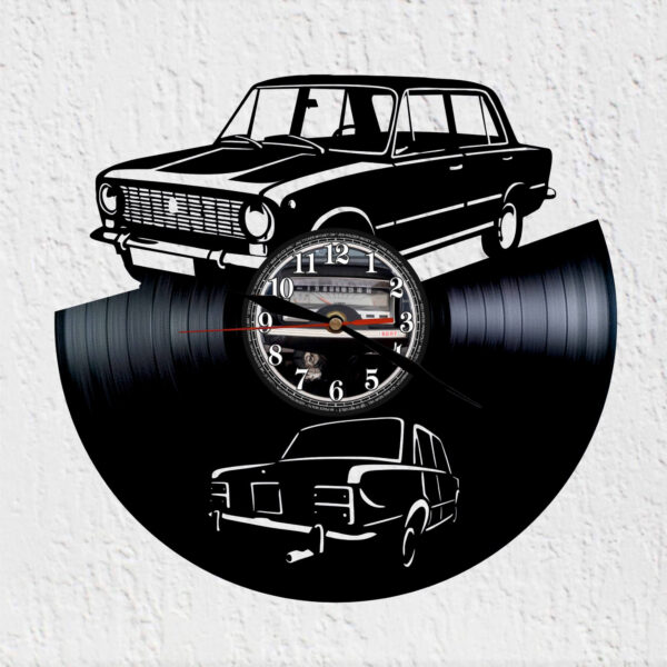 reloj de vinilo seat 124 redondo
