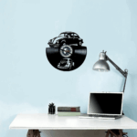reloj pared volkswagen beetle