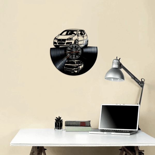 reloj pared volkswagen golf mk 5