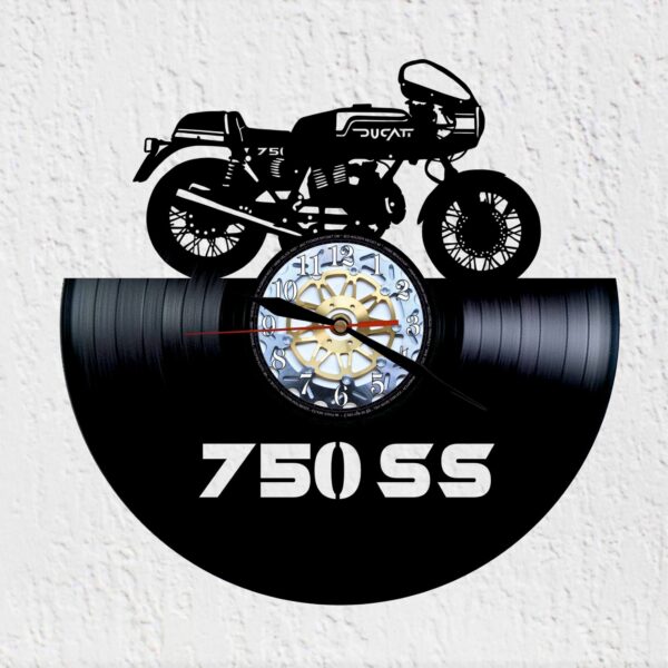 reloj de vinilo ducati 750ss