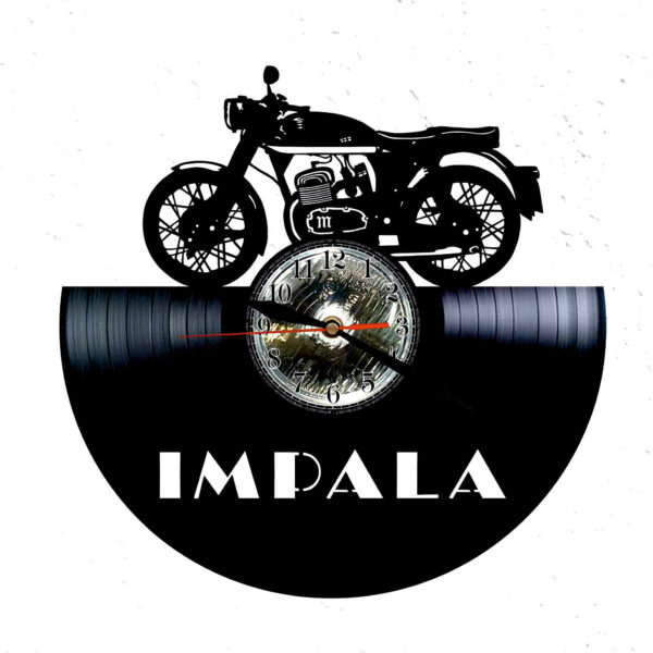 reloj de vinilo impala montesa