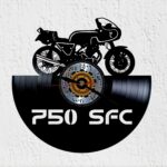 reloj de vinilo laverda 750