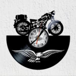 reloj de vinilo moto guzzi classica