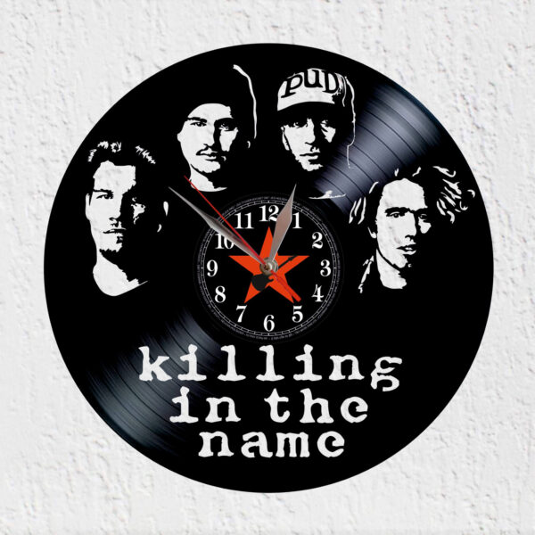 reloj vinilo rage against the machine