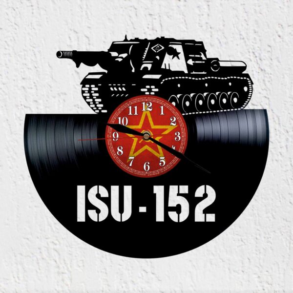 reloj de vinilo tanque isu 152