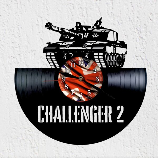 reloj de vinilo tanque challenger