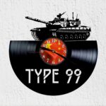 reloj de vinilo tanque type99