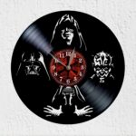 reloj de vinilo star wars dark side