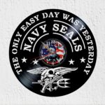 reloj de vinilo navy seals