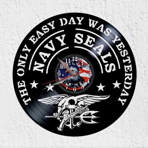 reloj de vinilo navy seals