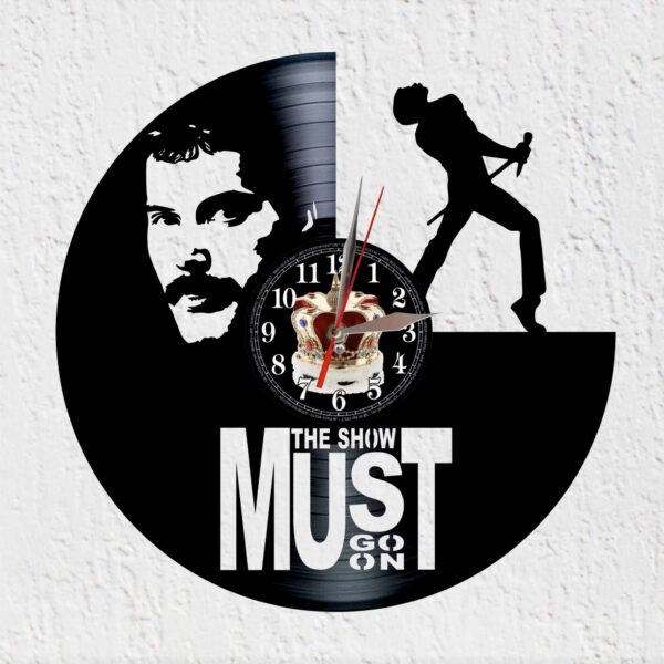 reloj vinilo queen freddie mercury