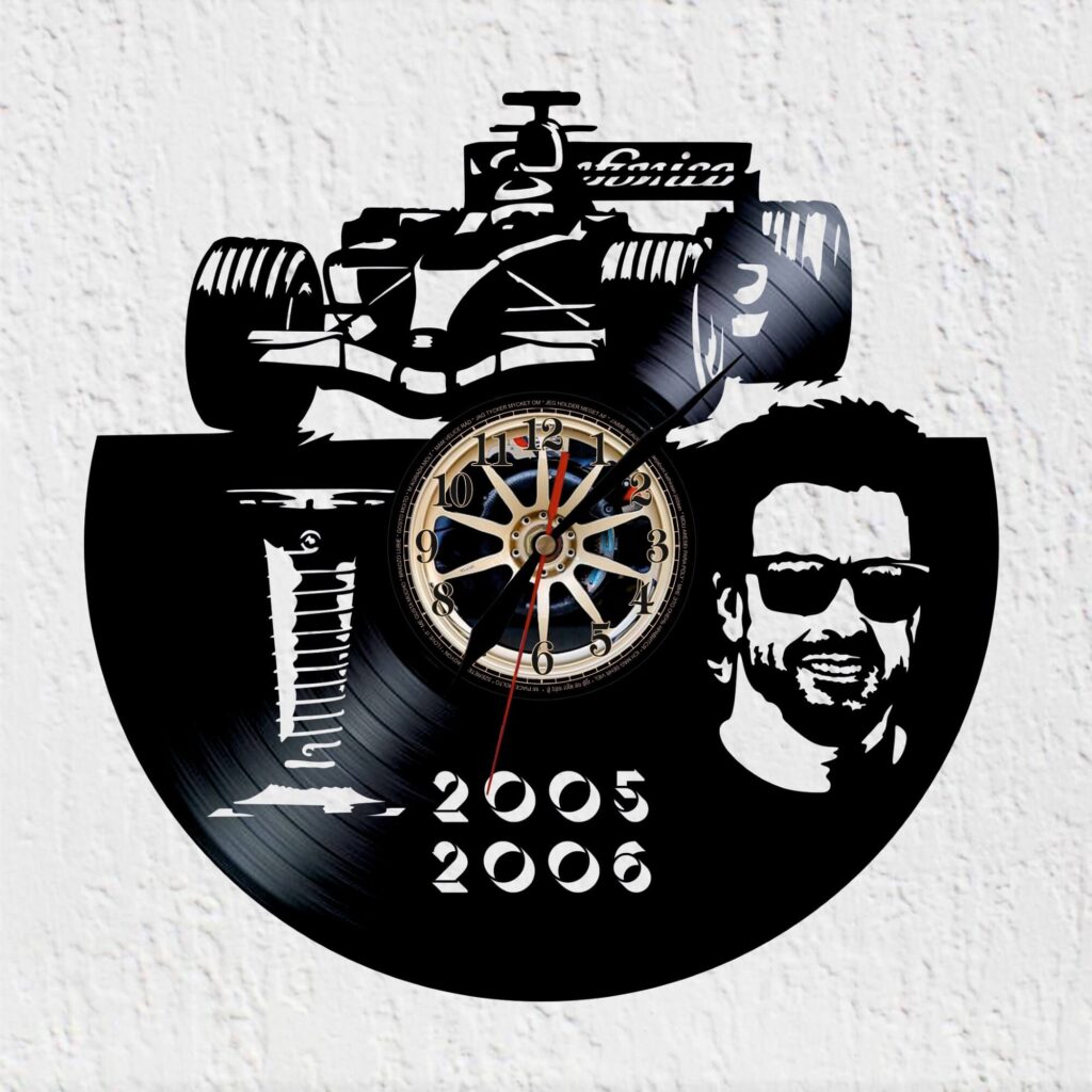 reloj de vinilo Alonso