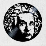silñueta de einstein