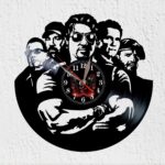 reloj de vinilo expendables