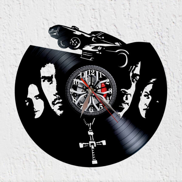 reloj de vinilo fast and furious