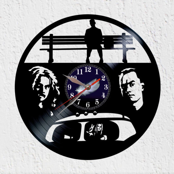 reloj de vinilo forrest gump