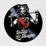 reloj de vinilo harley quinn