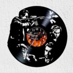 reloj de vinilo heat