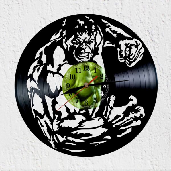 reloj de vinilo hulk