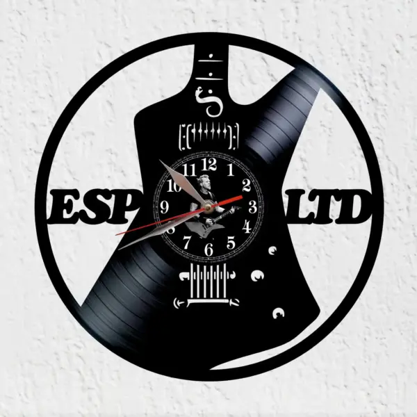 Reloj pared guitarra ESP metallica
