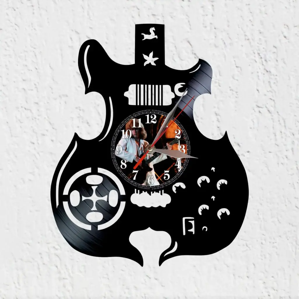 reloj de pared led zeppelin bajo de john paul jones