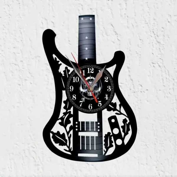 reloj de pared motorhead bajo lemmy