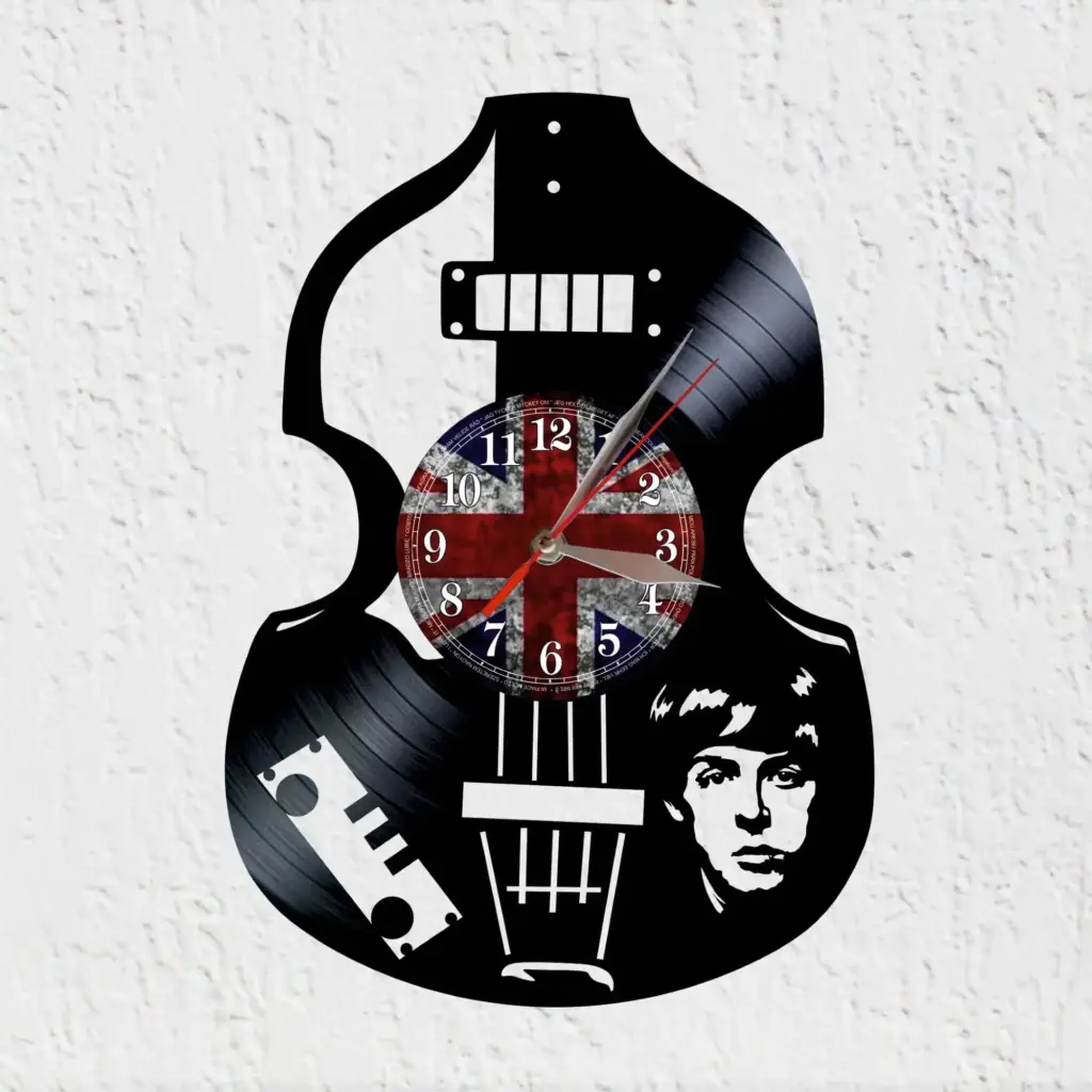 reloj pared beatles bajo paul mccartney