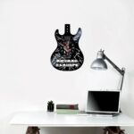 Vinyrammstein Richard Z. Kruspe Guitarra Reloj de Pared - Imagen 2