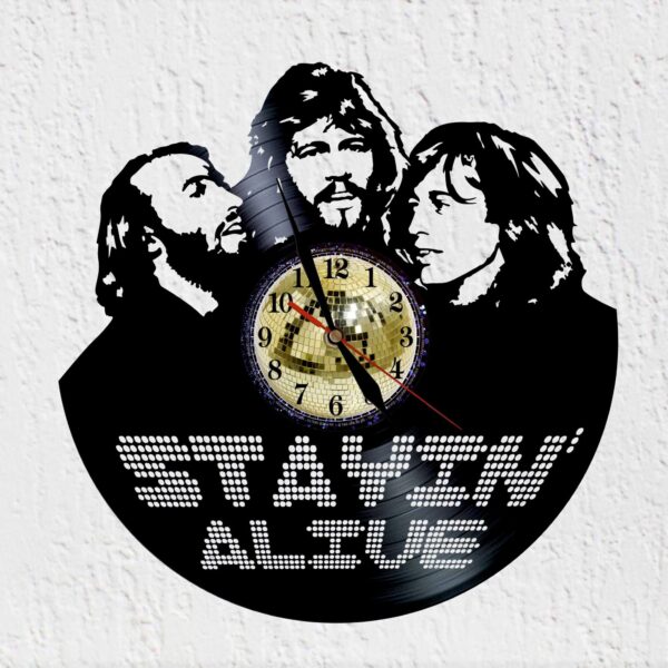reloj vinilo bee gees