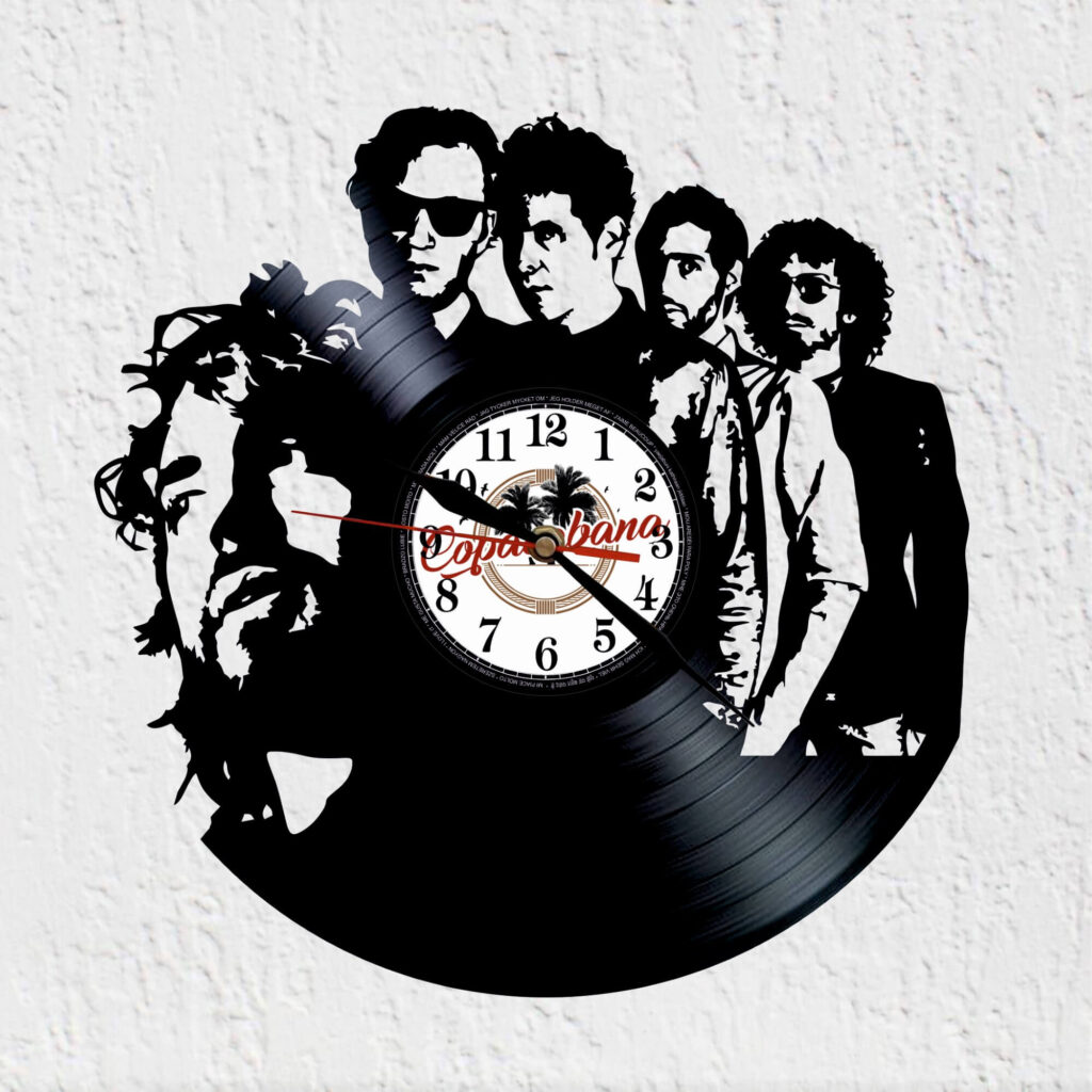 reloj vinilo izal
