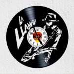 reloj de pared de vinilo leiva