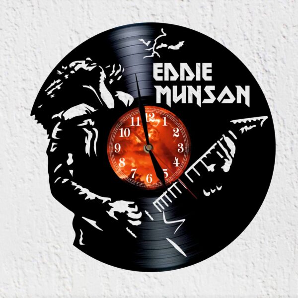 reloj vinilo stranger things eddie munson