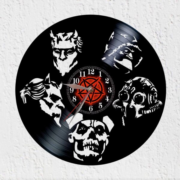 reloj vinilo ghost
