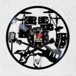 reloj vinilo i love rock