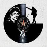reloj de vinilo michael jackson