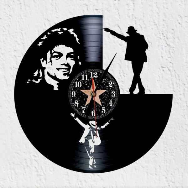 reloj de vinilo michael jackson