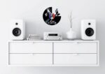 Vinyjohnny Hallyday Reloj de Pared - Imagen 2