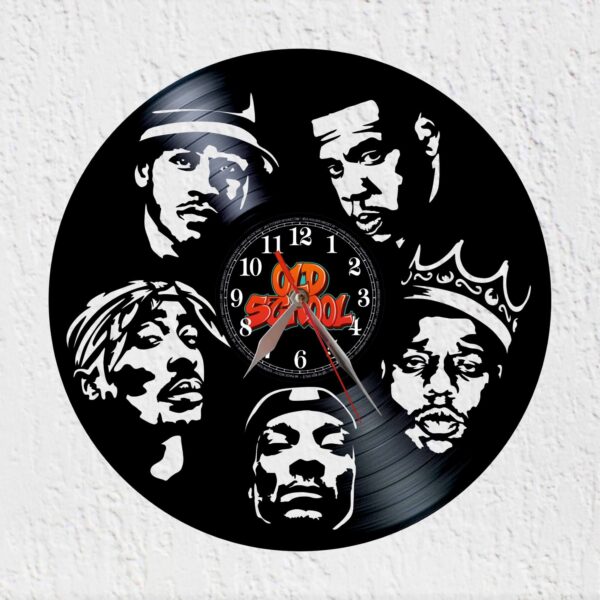 reloj vinilo rap stars