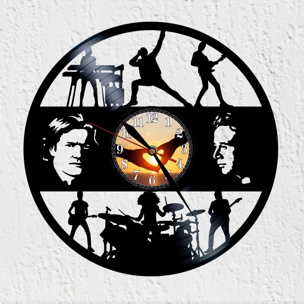 reloj de vinilo simple minds