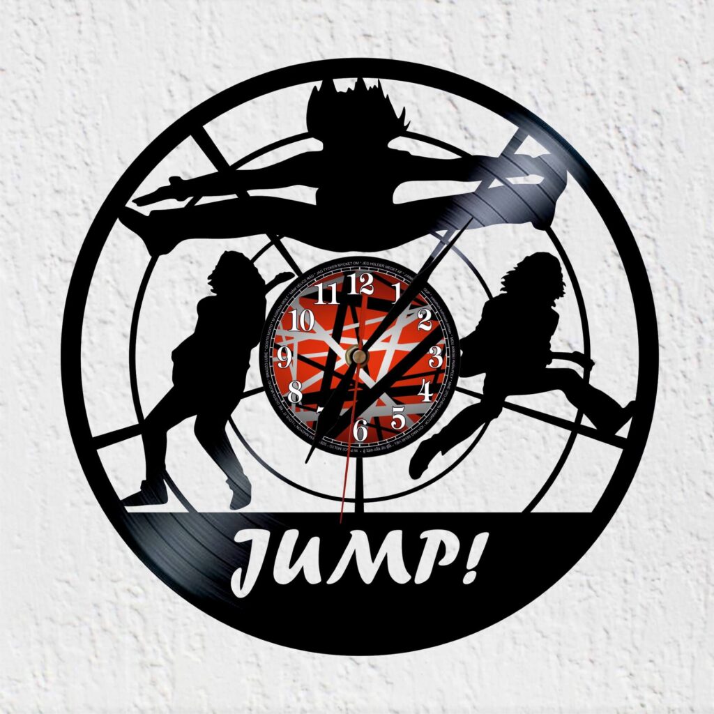 reloj de vinilo van halen