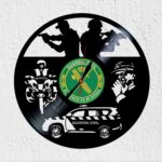 reloj vinilo guardia civil