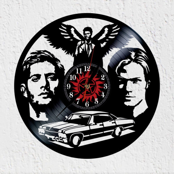 reloj de vinilo Sobrenaturtal
