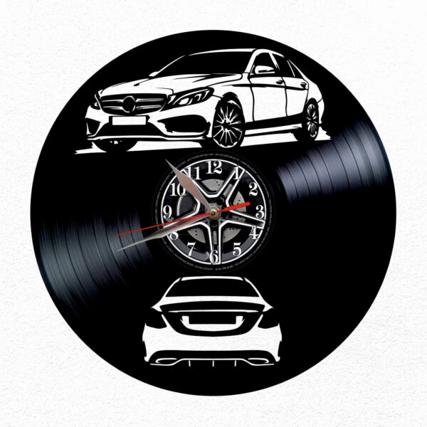 reloj de vinilo mercedes 220