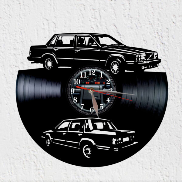 reloj de vinilo volvo 760