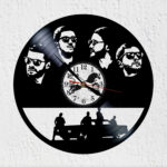 reloj de pared de vinilo arde bogota