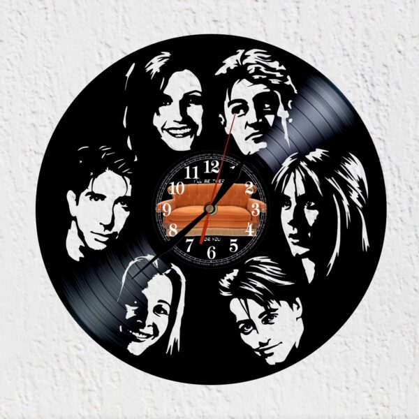 reloj de vinilo Friends
